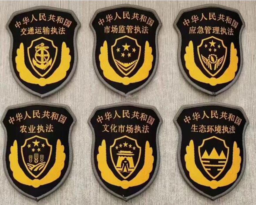 伊犁六部门制服标志